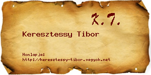 Keresztessy Tibor névjegykártya